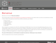 Tablet Screenshot of itsecurity-academy.ch